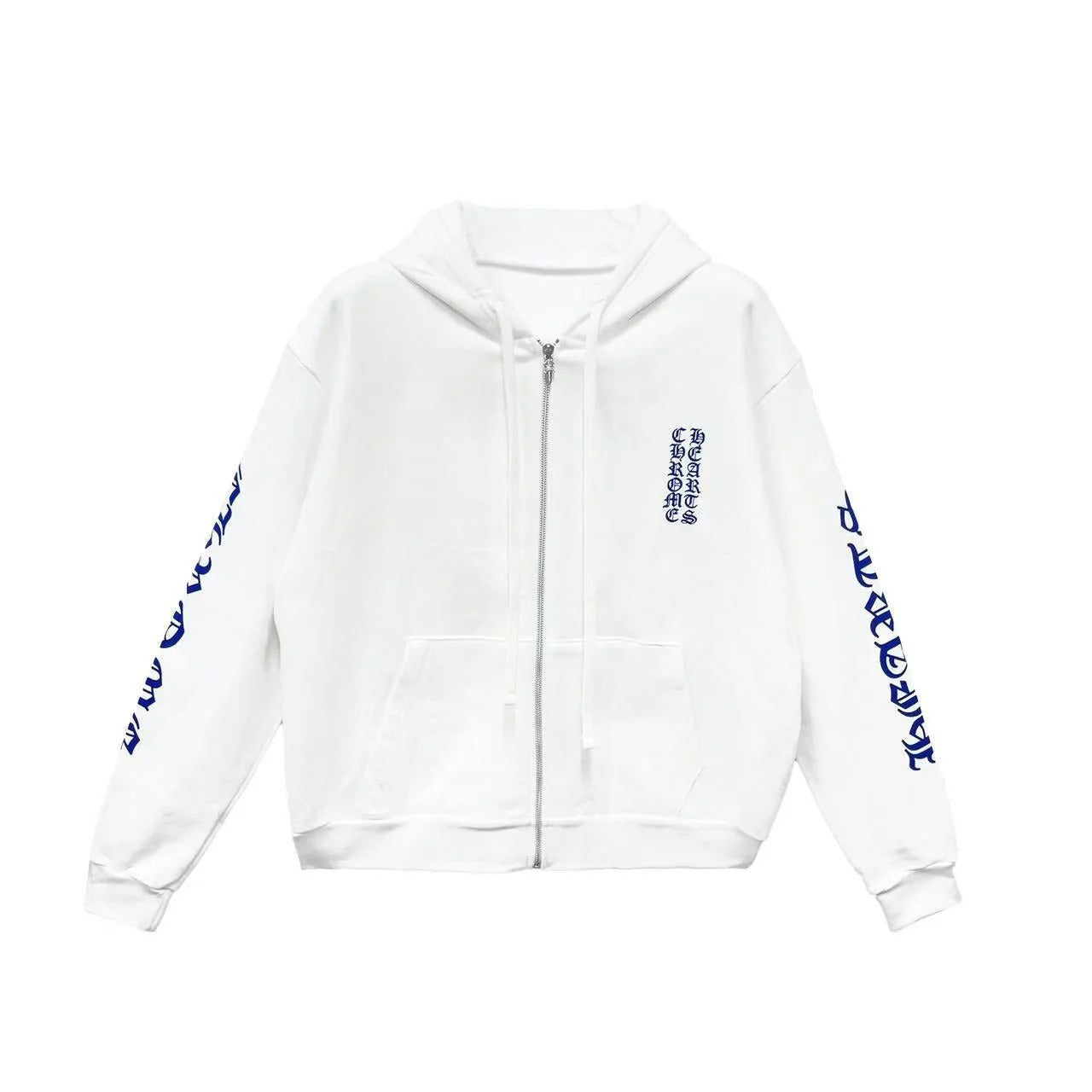 Chrome Hearts-Scroll White | Zip Up