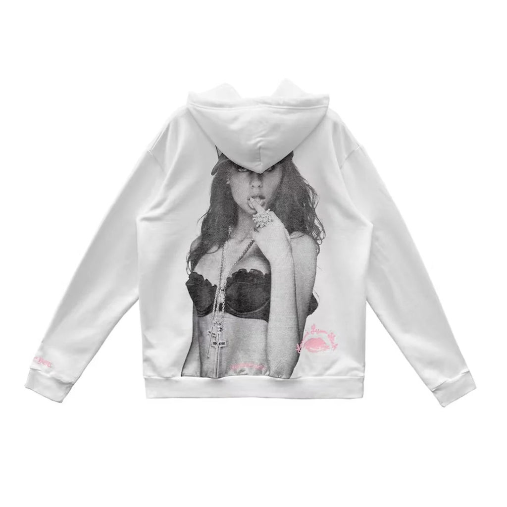 Chrome Hearts-Love You Portrait-Pink Letter | Hoodie