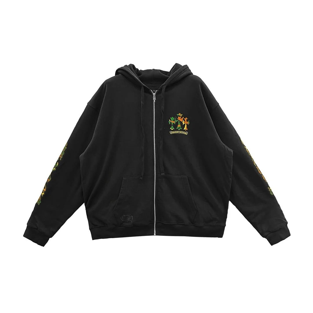 Chrome Hearts-Triple Cross Camo | Hoodie
