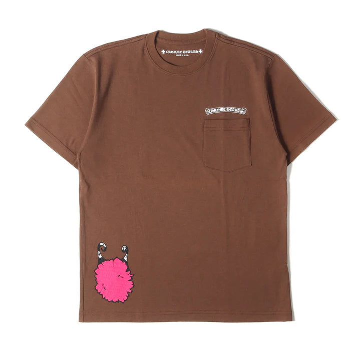 Chrome Hearts-Brown Luxury T-Shirt